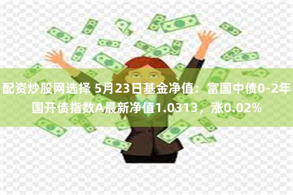 配资炒股网选择 5月23日基金净值：富国中债0-2年国开债指数A最新净值1.0313，涨0.02%