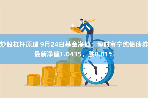 炒股杠杆原理 9月24日基金净值：博时富宁纯债债券最新净值1.0435，跌0.01%