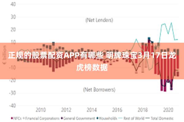 正规的股票配资APP有哪些 明牌珠宝3月17日龙虎榜数据